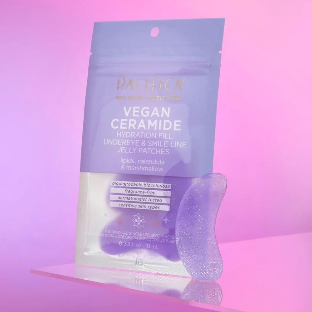 NWT Pacifica Beauty VEGAN CERAMIDE Hydration Fill Undereye & Smile Jelly Patches